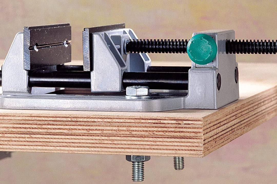 wolfcraft Universal-Schraubstock I 3410000 I Backenbreite 100 mm Einheitsgrösse, Einheitsgrösse