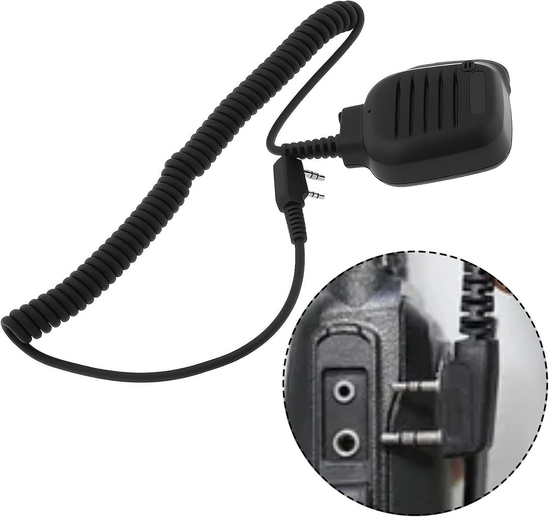 Lautsprecher Mic Handmikrofon KMC-45 kompatibel mit Kenwood TK3302 TK3360 NX220 NX320 NX240 NX420