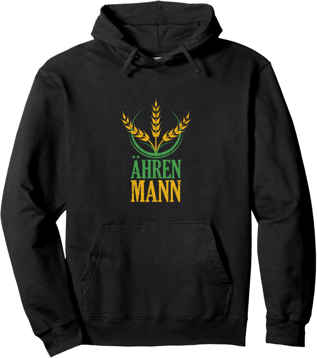 Ähren Mann Bauernhof Spruch Landwirtschaft Trecker Biobauer Pullover Hoodie