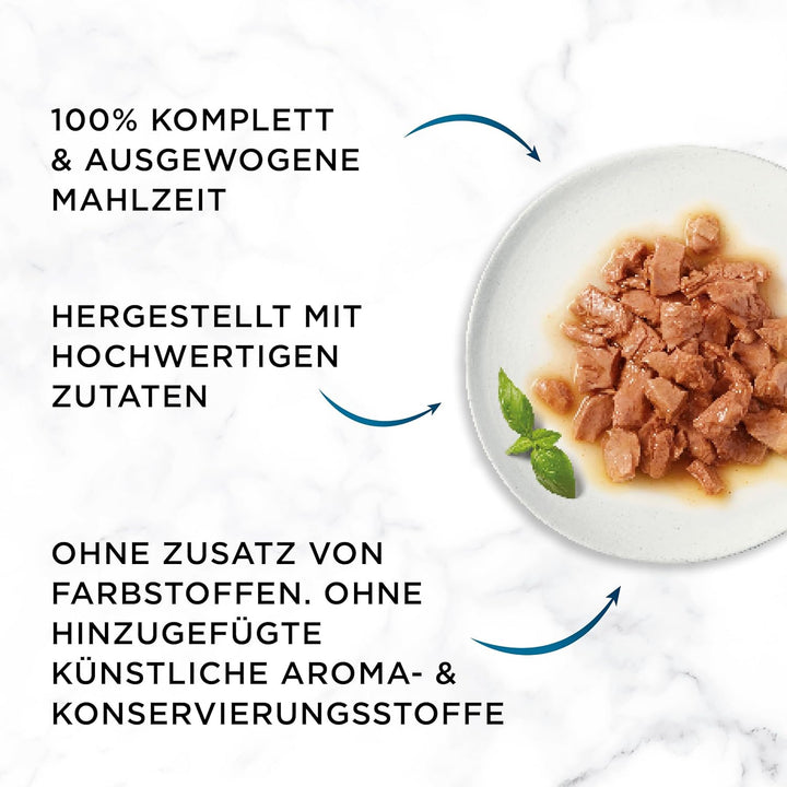 Gourmet Gourmet PURINA GOURMET Perle Erlesene Streifen in Gelee, 96 Portionsbeutel Katzenfutter nass