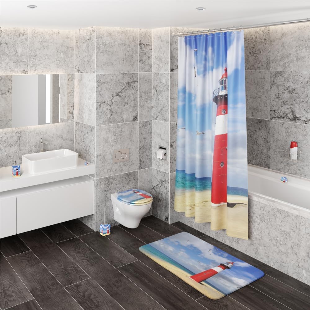 Sanilo Badematte 53 x 53 cm, rutschfeste Duschmatte für Dusche und Badewanne, Antirutschmatte maschi