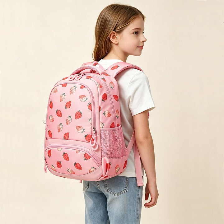 Schulrucksack Kinder Mädchen Grundschule Schultaschen Sets für Mädchen Kinderrucksack Daypack Gross