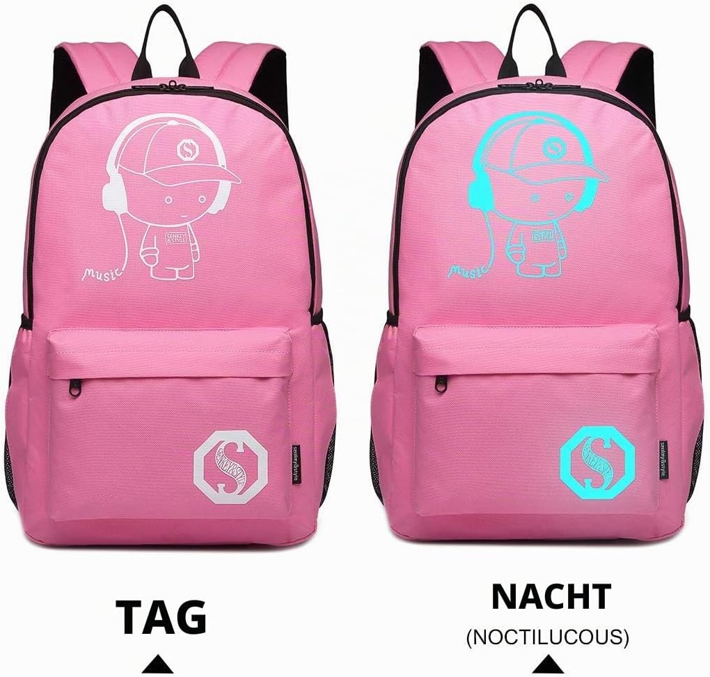 KONO Kinderrucksack Rucksack Backpack Schulrucksack Gepäck Koffer Kabine Rädern Trolley Reise Rädern