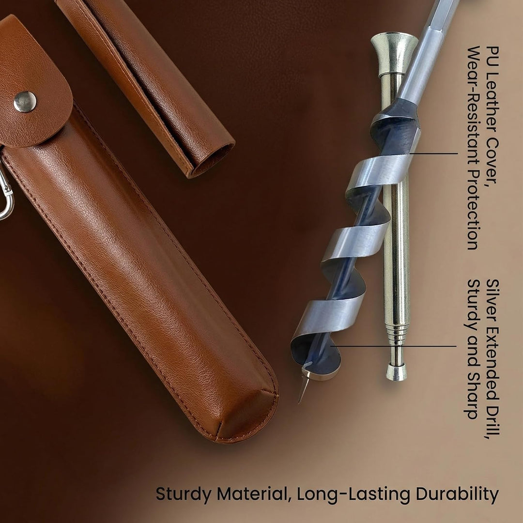 Bushcrafts Hand Auger, Handbohrer Bushcraft, Holzbearbeitung Handbohrer, Schlangenbohrer Bushcraft M