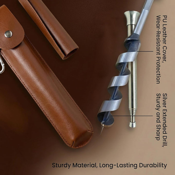 Bushcrafts Hand Auger, Handbohrer Bushcraft, Holzbearbeitung Handbohrer, Schlangenbohrer Bushcraft M
