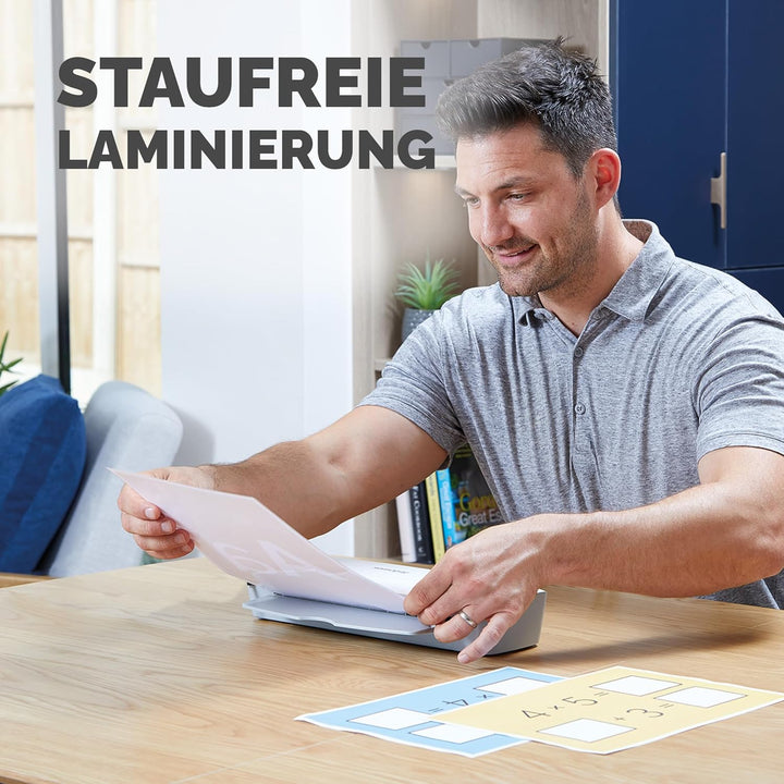 Fellowes Laminiergerät A4 Ion für das Home Office, für Laminierfolien bis 125 Mikron Stärke, inkl. 1