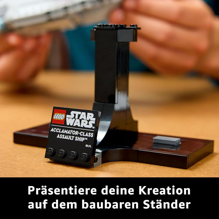 LEGO Star Wars 75404 Assault Ship der Acclamator-Klasse aus Angriff der Klonkrieger - Sternenschiff