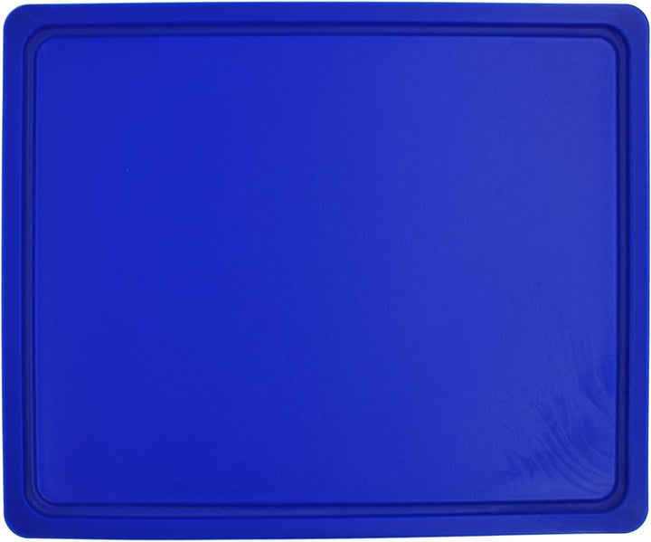 METRO Professional Schneidebrett, GN 1/2, hochdichtes Polyethylen (HDPE), 32.5 x 26.5 x 2 cm (blau),