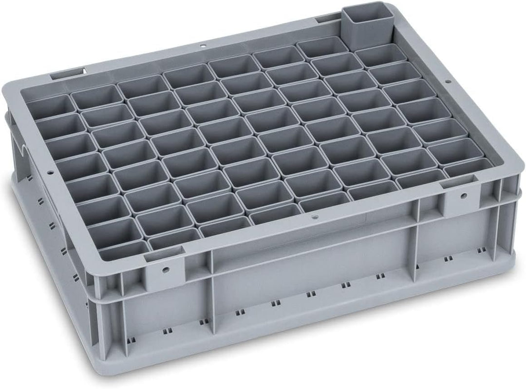 SuperSparSet 10x NextGen Einsatzkästen | HxBxT 20x36,5x13,3cm | 8,5 Liter | Grau | Einsatzkasten, Eu