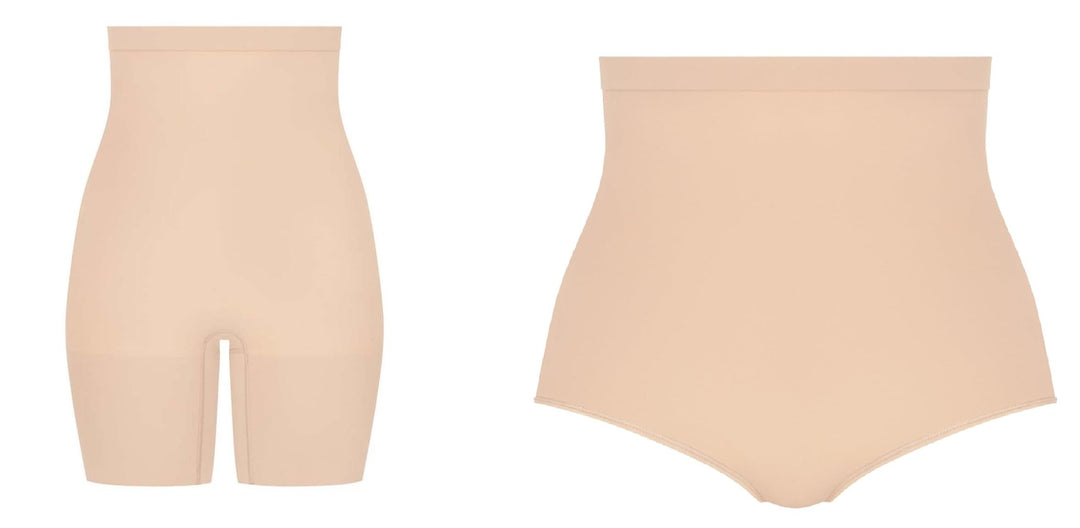 Spanx Damen Higher Power Short Waist Shapewear S Double-Pack: Waist Shapewear Soft Nude/Soft Nude, S