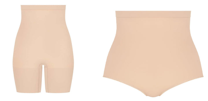 Spanx Damen Higher Power Short Waist Shapewear S Double-Pack: Waist Shapewear Soft Nude/Soft Nude, S