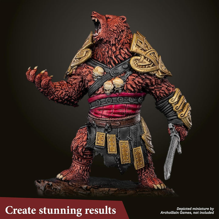 The Army Painter Speedpaint Dusk Red 2.0, Single Modellbau Acrylfarbe 18ml Einschichtige Lackierlösu