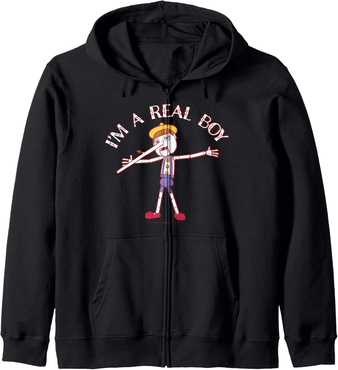 Shrek Pinocchio I'm A Real Boy Kapuzenjacke