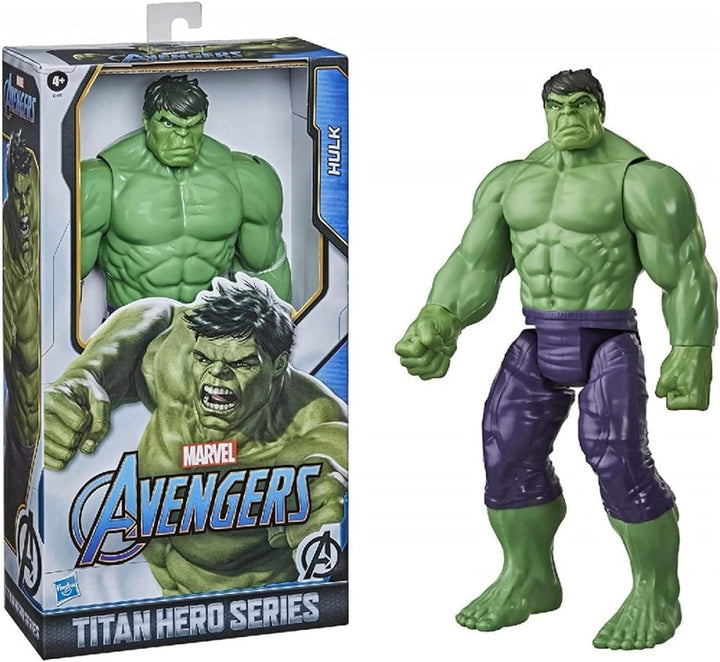 Marvel Avengers Titan Hero Series Blast Gear Deluxe Hulk Action Figure, 30-cm Toy, Inspired byMarvel