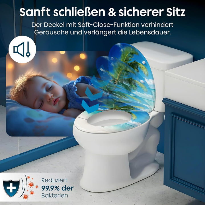 Toilettendeckel Mit Absenkautomatik | WC Sitz Mit Absenkautomatik | Klodeckel Mit Absenkautomatik |