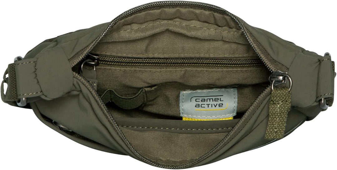 camel active Herren City Bb5 Umhängetasche 22,0 x 10,0 x 25,0 Khaki, 22,0 x 10,0 x 25,0 Khaki