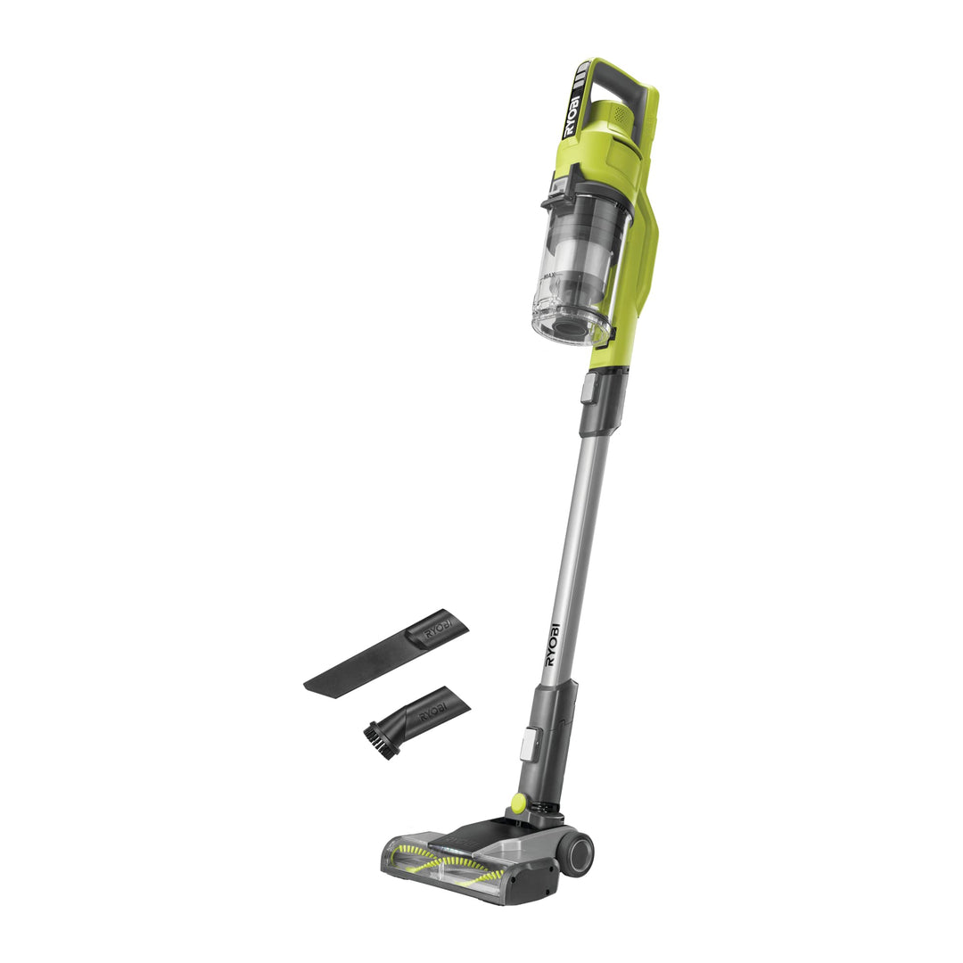 RYOBI 18 V ONE+ Akku-Bodenhandsauger RSV18-0 (30 AirWatt Saugleistung, 820 l/min Luftstrom, 24 cm br