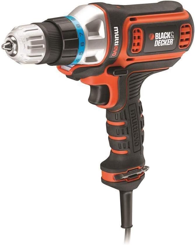 Black+Decker Multievo Elektro-Multifunktionswerkzeug Einstiegsset (300 W, werkzeugloser Kopfwechsel,