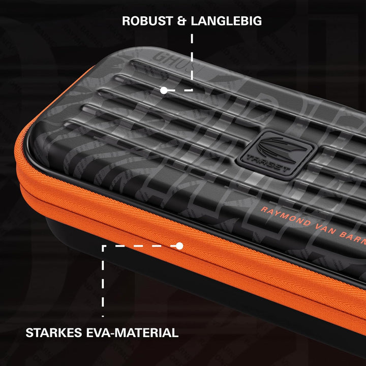 Target Darts Raymond Van Barneveld Ghost Series Takoma Wallet Regular – Dartkoffer schwarz/weiss | D