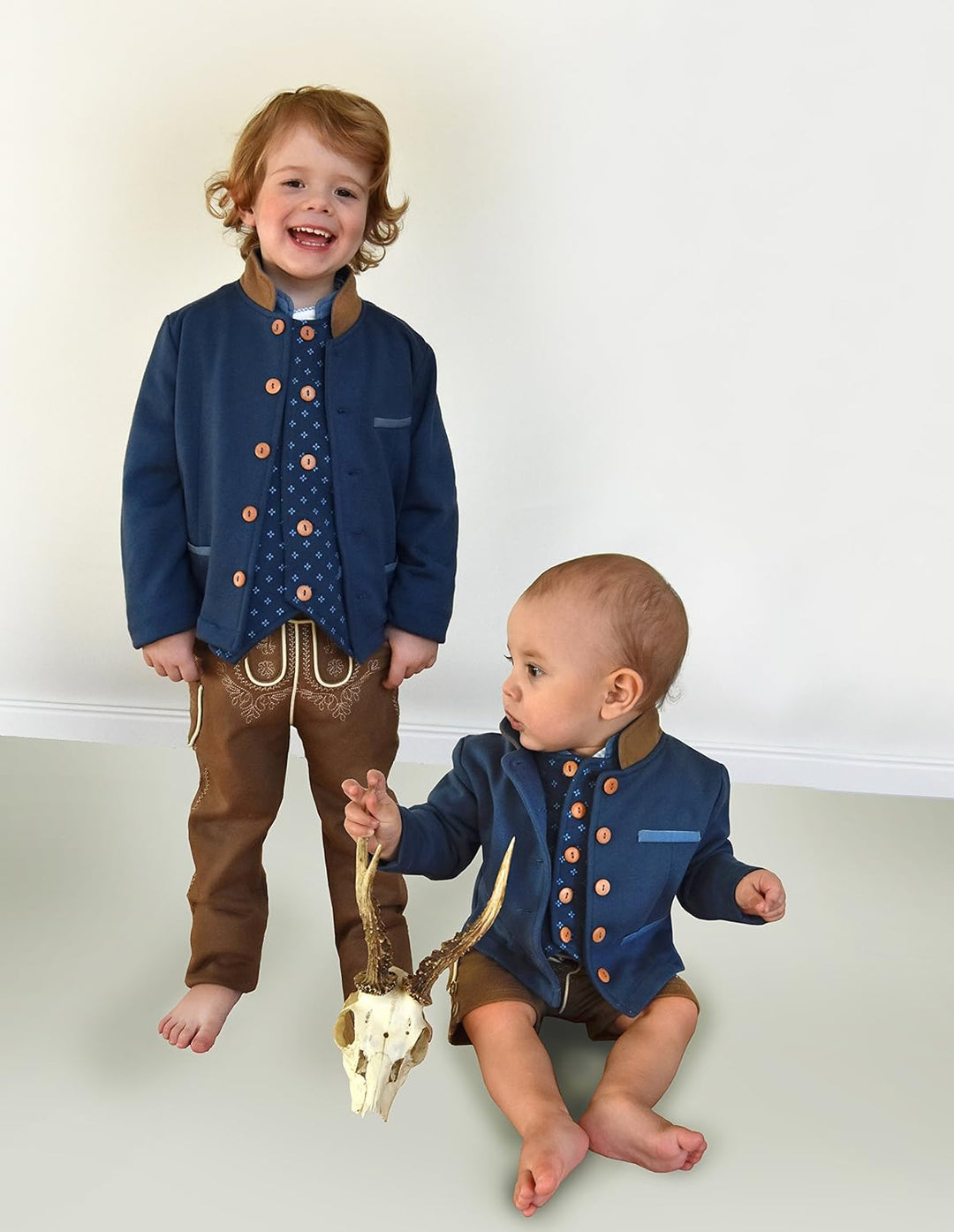 Mogo.cc, Weste oder Jacke Amedeo 62-68 Blau, 62-68 Blau