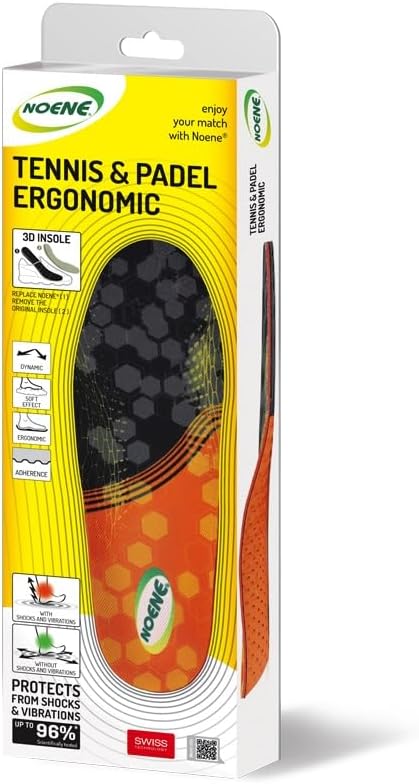 Noene Tennis Padel Ergonomic 5 mm Unisex 42/44 EU, 42/44 EU