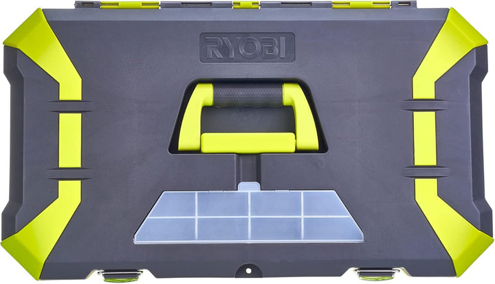RYOBI Werkzeugkoffer RTB22INCH, 56 L Fassungsvermögen, mit Organizer-Fach, Metallverschlüsse, gummie