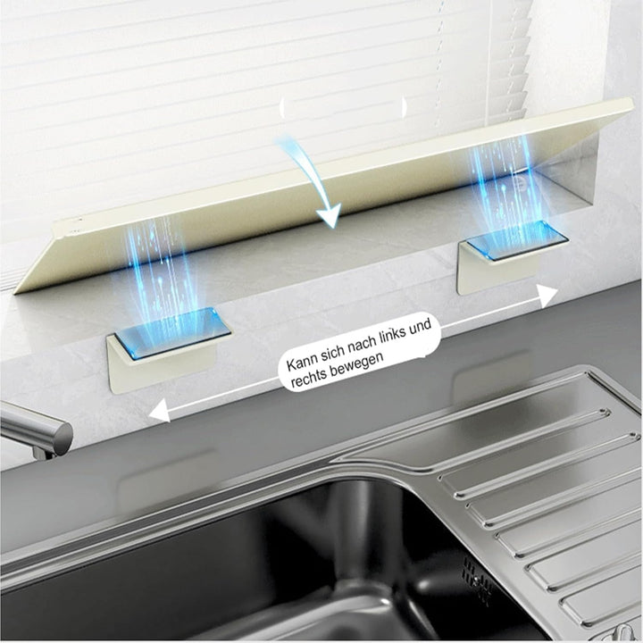 60x20 cm Fensterbank Verlängerungsplatte Magnetisches Abstellregal ohne Bohren Universell für Küche,