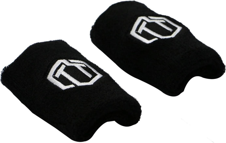 Sporttrend 24® Kettlebell Handgelenkschutz Set Schwarz | Unterarmschutz Wrist Protection