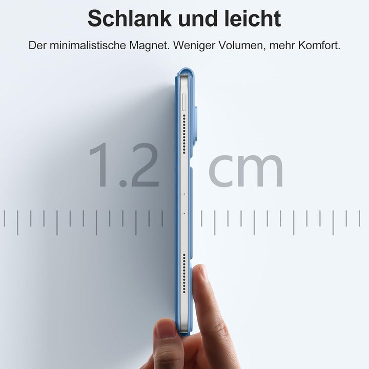 Maledan Magnetisch Hülle für iPad A16 11/10 Generation (2025 11 Zoll/ 2022 10.9 Zoll), Magnetbefesti