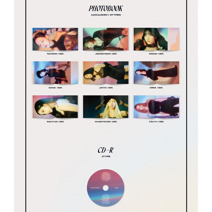 TWICE - READY TO BE [Digipack Ver.] Album+Pre-Order Benefit (CHAEYOUNG ver.), CHAEYOUNG ver.