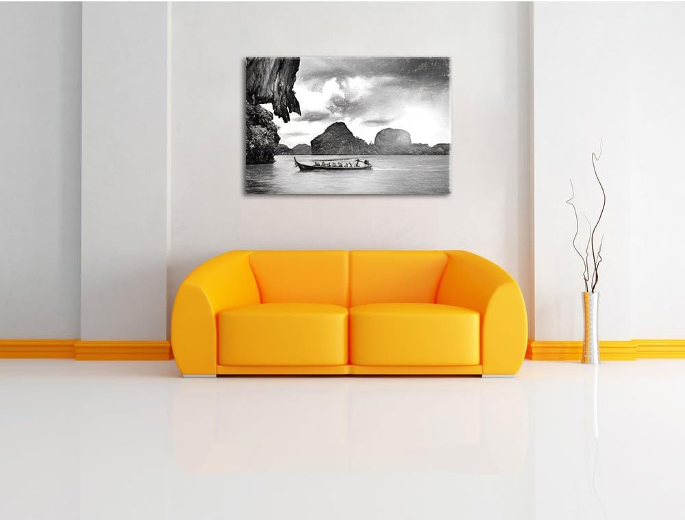 Pixxprint Thailand Phuket Playa Paradisiaca als Leinwandbild/Grösse: 100x70 / Wandbild/Kunstdruck/fe