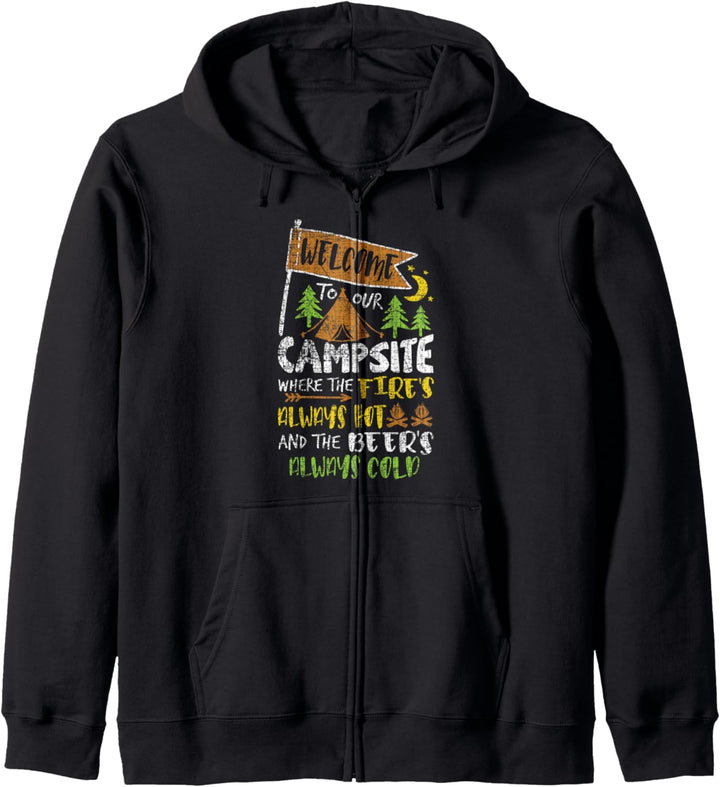 Willkommen auf unserem Campingplatz Family Camping Angebot Kapuzenjacke