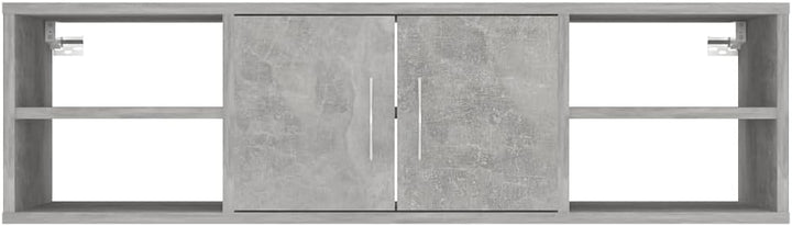 vidaXL Wandregal Hängeregal Wandboard Schweberegal Dekoregal Bücherregal CD Regal Wandschrank Hänges