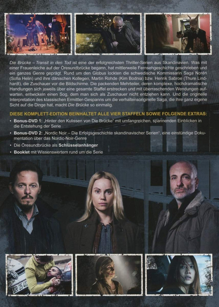 Die Brücke - Transit in den Tod: Die komplette Serie [20 DVDs]