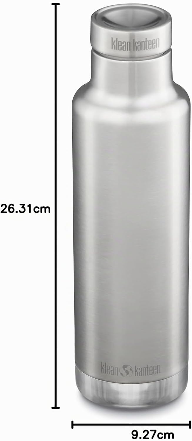 Klean Kanteen Herren Classic Vi Trinkflasche Einheitsgrösse Brushed Stainless, Einheitsgrösse Brushe