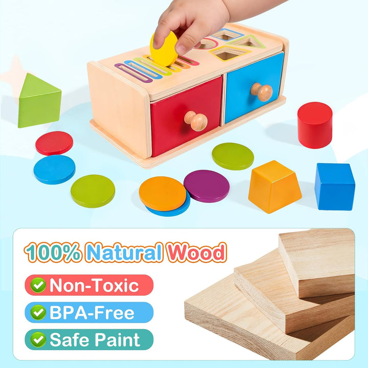 Montessori Spielzeug ab 1 Jahr, Spielzeug ab 1 2 Jahre Mädchen Jungen Baby Spielzeug Geschenk Mädche