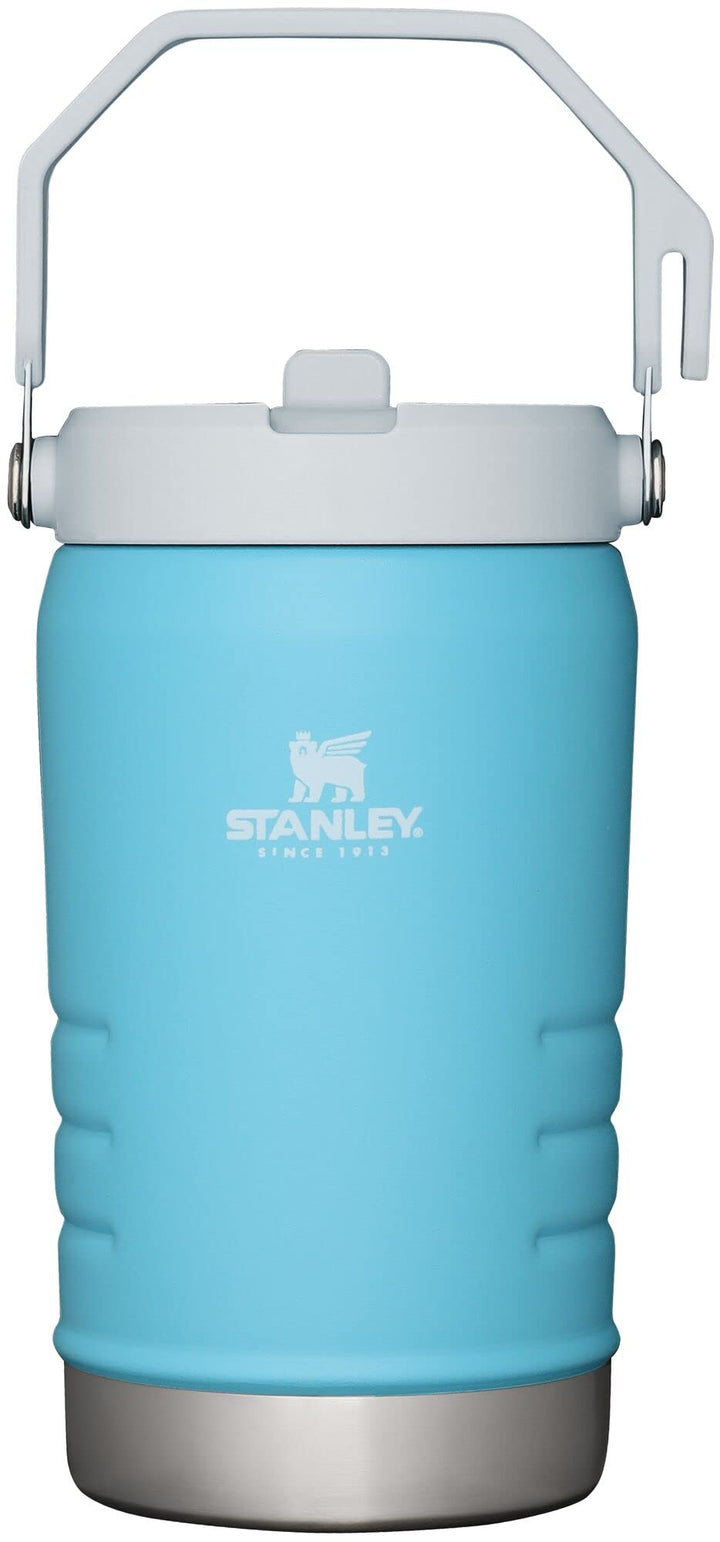 STANLEY Unisex-Erwachsene Der IceFlow Flip-Strohkrug Krug, Pool, One Size 1,2 kg Pool, 1,2 kg Pool