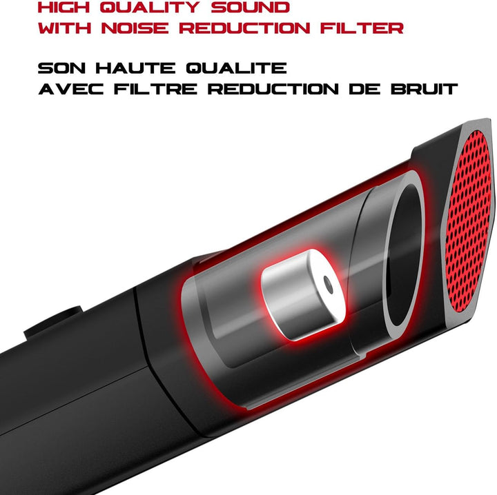 EMPIRE GAMING- Microphone for PC, Mac, Consoles - Micro Ideal Podcast YouTube, Streaming Twitch, Cha