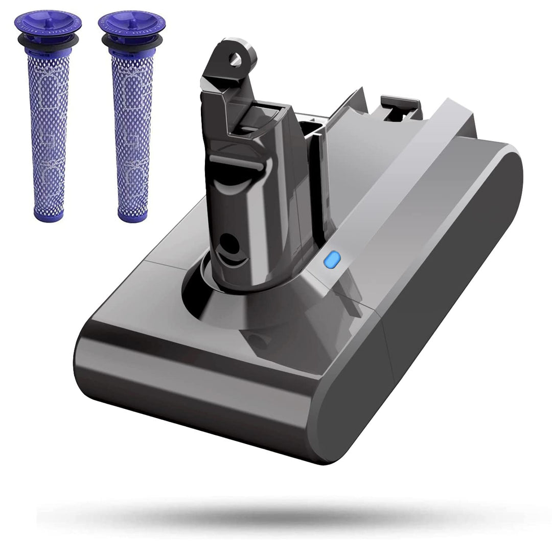 6.0Ah Akku für Dyson V6, Ersatzakku für Dyson DC62 SV03 DC58 DC59 DC61 DC72 DC74 SV05 SV06 SV07 SV09