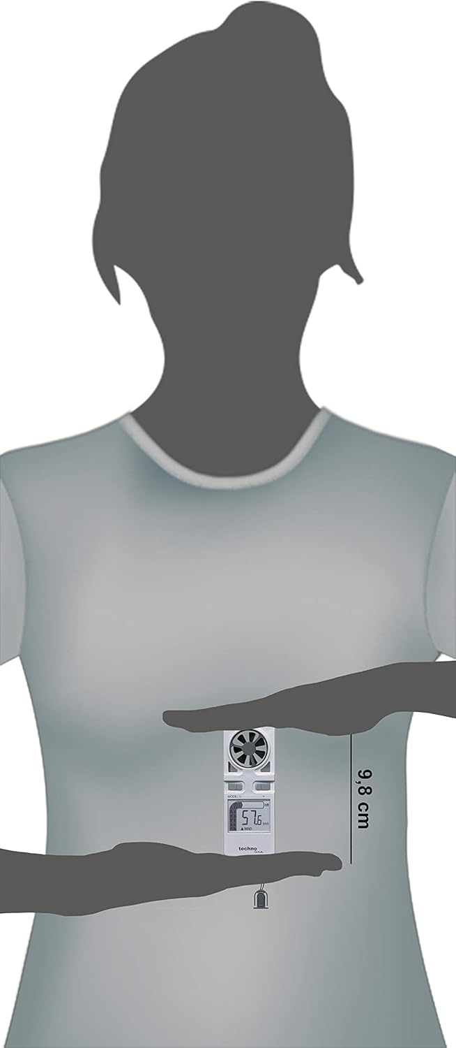 Technoline EA 3010 Windmesser grau A 1 - Pack, A 1 - Pack