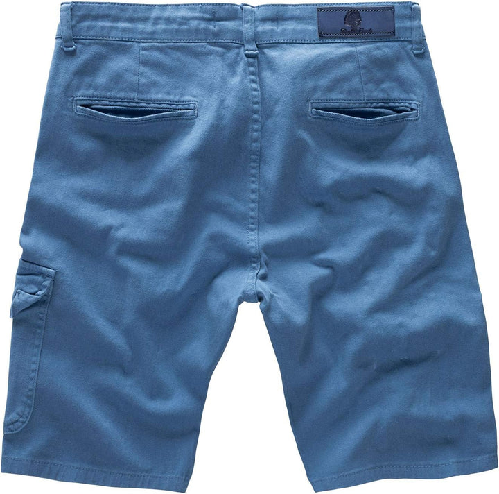 Rock Creek Herren Cargo Shorts Chinoshorts RC-2203 29W Blau, 29W Blau