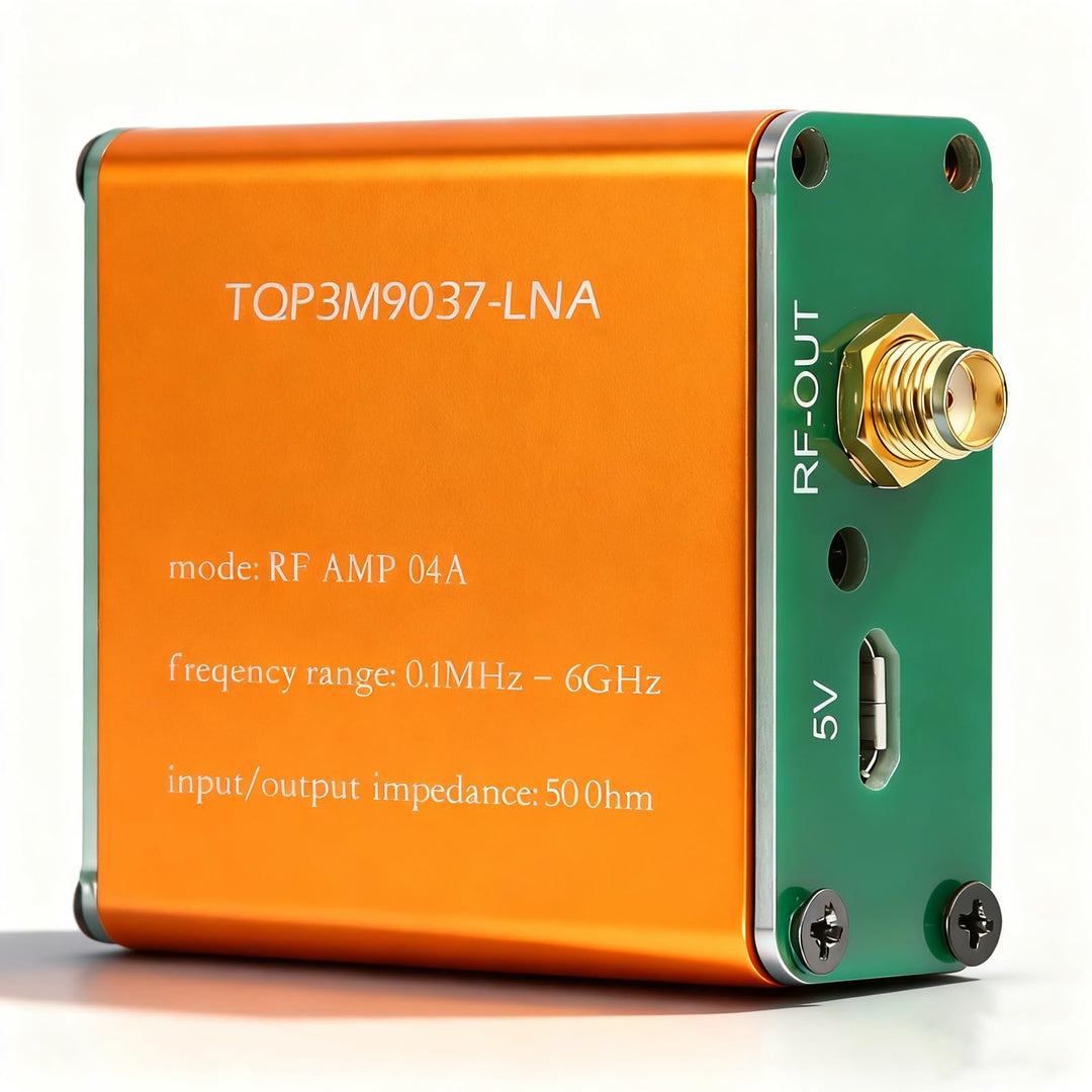 Rauscharmer Verstärker mit 0,1 MHz und 6 GHz, Professionelles LNA-HF-Leistungsvorverstärkermodul mit