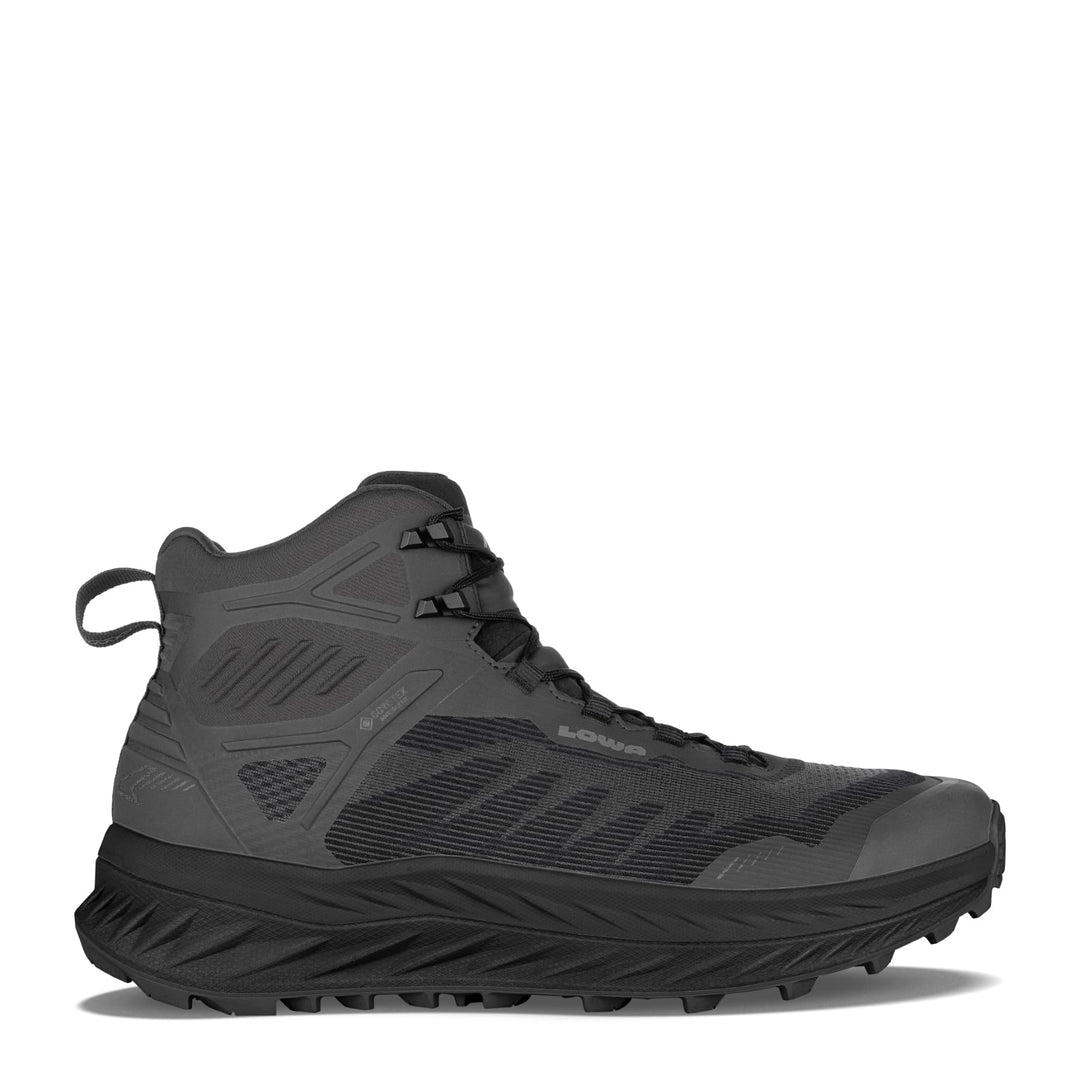 LOWA Stiefel dreiviertel FORTUX GTX QC 44.5 EU Schwarz, 44.5 EU Schwarz