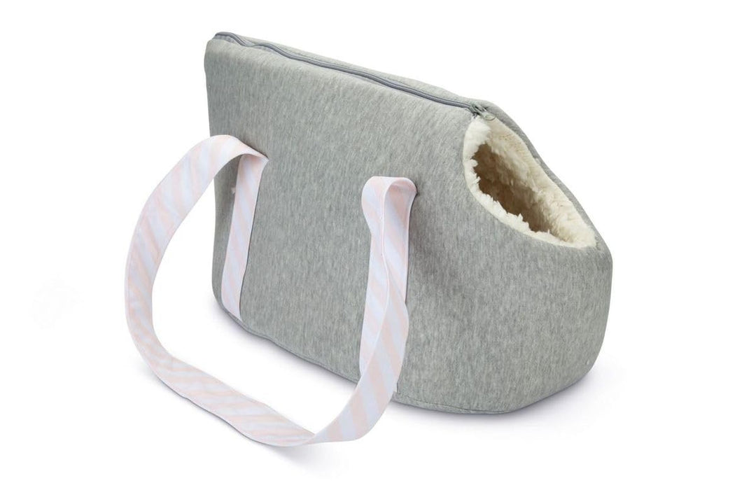 Designed by Lotte Beeztees Tragetasche für Welpen, 45 x 24 x 26 cm, Grau