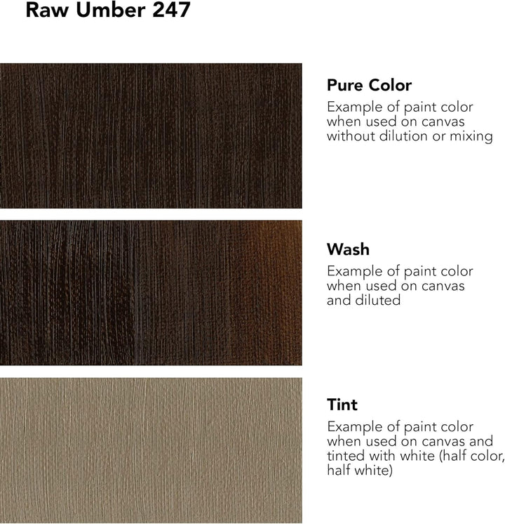 Georgian Oil Colour Colour 225 ml by DALER-ROWNEY - Raw Umber