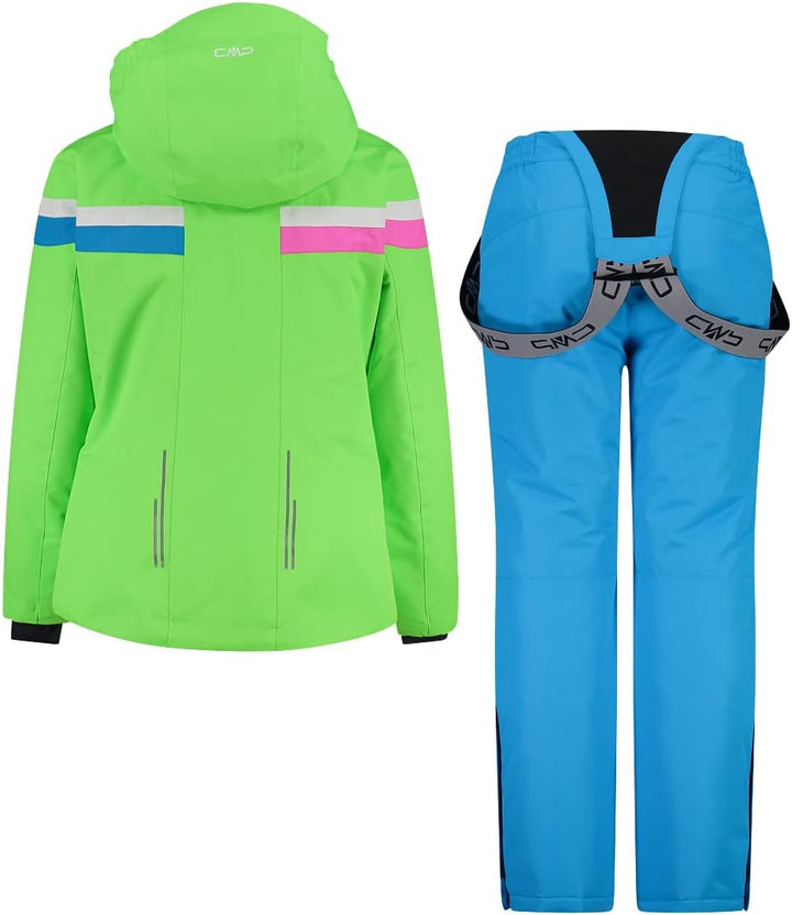 CMP Mädchen Kid G Set Jacket And Pant Pants Set 176 Mela Fluo, 176 Mela Fluo