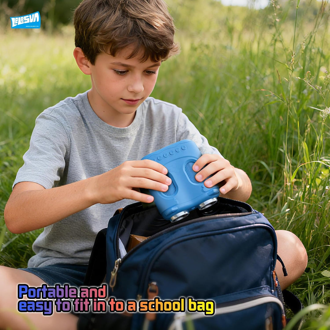 2-in-1-Mikroskop und Teleskop, tragbares Mini-Taschen-Mikroskop, 1000 x Handmikroskop, 1000 m, 10-fa