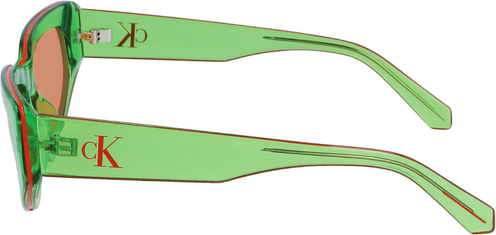 Calvin Klein Jeans Damen Sunglasses Einheitsgrösse Grün, Einheitsgrösse Grün