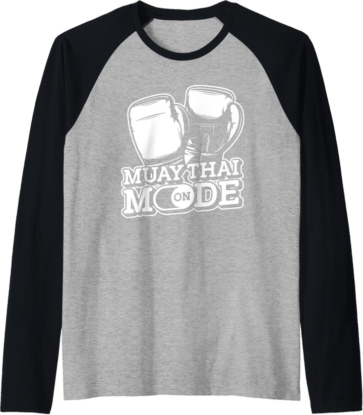 Muay Thai - Kickboxer Kämpfer Thaiboxen Raglan