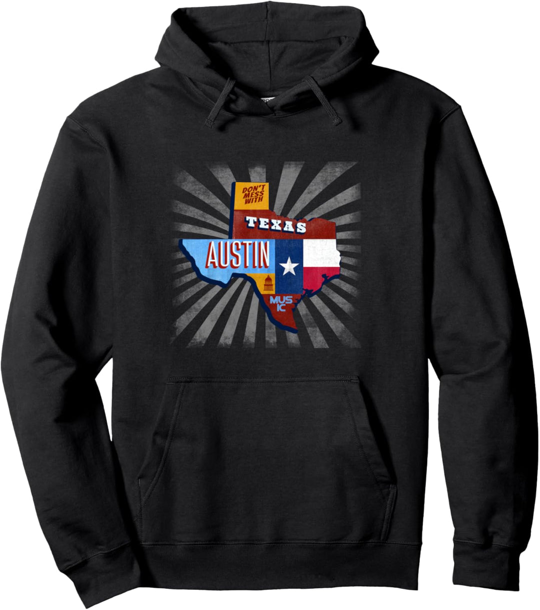 Verwirren Sie nicht mit Austin Texas Fan Geschenk Pullover Hoodie